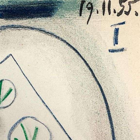 "Carnet de Californie 19.11.55-I" by Pablo Picasso (1881-1973)