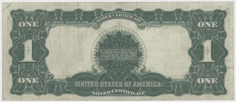 Super nice and crisp 1899 Series $1 Black Eagle Silver Certificate