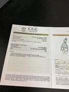 CERTIFIED BRAND NEW 14K WHITE GOLD DIAMOND CHANDELIER EARRINGS