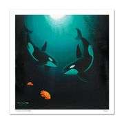"In the Company of Orcas" by Wyland