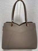 Beige Color Hand Bag by David Jones Paris