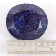 Huge Certified Mined From The Earth 2250 Ct Natural Midnight Blue Sapphire Solitaire