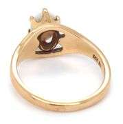 14kt Yellow gold opal ring