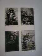 Collection of 15 Very Rare Etchings After Rembrandt (c. 1880)