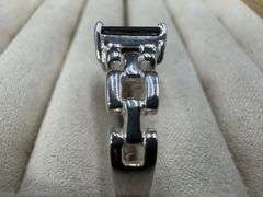 Sterling Silver 925 Genuine Natural Garnet Gemstone Ring Size 6