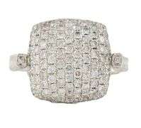 Effy 2.50ctw Black and White Cushion Shaped Double Side Flip Ring in 14K