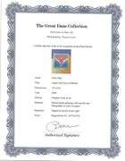 Peter Max Original Mixed Media with Acrylic Signed 'Angel with Sun on Blends'