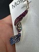 Sterling Silver 925 Artistic Mexican Pendant Hand Made by Mosaico