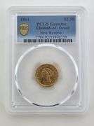 1861 $2.50 Gold, PCGS Cleaned-AU Detail