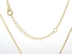 925 Sterling silver Coral cross pendant on chain