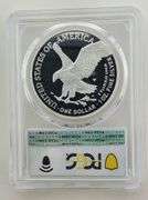 2025-W American Silver Eagle W/ Laser Privy, PCGS PR69