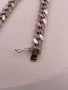 certified brand new men's diamond cuban link bracelet