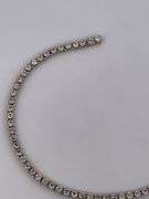 CERTIFIED 14K WHITE GOLD DIAMOND BRACELET