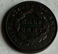 1835 Half Cent