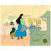 "Bugs and Witch Hazel: Truant Officer" by Chuck Jones (1912-2002)