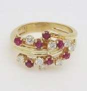 Dankner Ruby & Diamond Ring