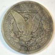 Very Scarce key date 1880-CC Morgan Silver Dollar in circ