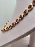 Extremely fine Ruby and diamond necklace, EGL certfied