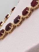 Extremely fine Ruby and diamond necklace, EGL certfied