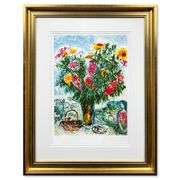 "Le Grand Bouquet" by Marc Chagall (1887-1985)