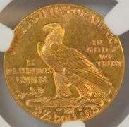 Nearly Gem BU 1929 $2.50 Indian Gold Piece. NGC MS64