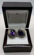 David Yurman Amethyst Earrings