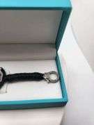 5+ ctw Diamond and Sapphire Woven Fabric Bracelet