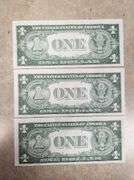 (2 Lots Of 3 & 2 Lots Of 2) (4 Lots/10 Notes Total) Consecutive Silver Certificates, UNC