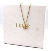 Dior petit CD Duo pendant on chain