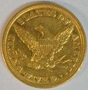 Lovely and scarce 1852 No Motto $5 Liberty Gold Piece