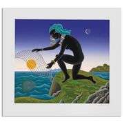 "Nubian Fisher (Mythologies Suite)" by Thomas Mcknight