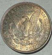 1889 Toned Unc Morgan Dollar