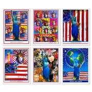 "6 Piece 9-11 Set" by Peter Max