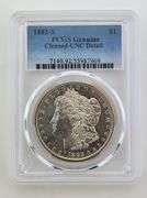 1882-S Morgan Silver Dollar, PCGS UNC Detail-Cleaned