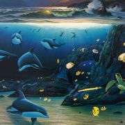 "Moonlit Waters" by Wyland