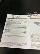 CERTIFIED PLATINUM AND DIAMOND WEDDING SET