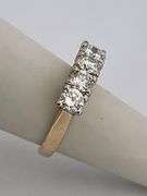 CERTIFIED 14K GOLD DIAMOND BAND