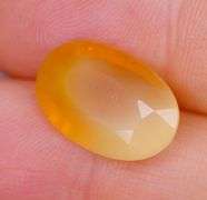 Huge! 17mm UNTREATED 4.95ct Mexican Fire Opal!