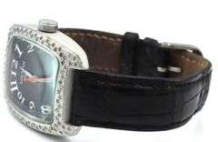 Locman diamond pave 32mm quartz black dial watch