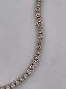 CERTIFIED 14K WHITE GOLD DIAMOND BRACELET