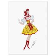 "Costume pour le Raspoutine, 1965" by Erte (1892-1990)