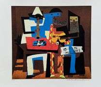 Highly Collectible Limited Edition Pablo Picasso, Three Musicians
