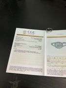 CERTIFIED 14K WHITE GOLD DIAMOND RING