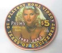 RARE PLAYBOY ANNA NICOLE SMITH POKER CHIP