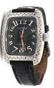 Locman diamond pave 32mm quartz black dial watch