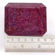 Magnificent Certified Museum Size 1940 Ct Natural Red Ruby Solitaire