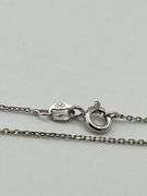 925 Sterling Silver Heart Swirl Style Interwoven Crystal Pave pendant With Chian Necklace