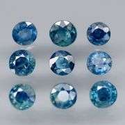 3.12ct set of rich blue green Australian Sapphires! Heated only!