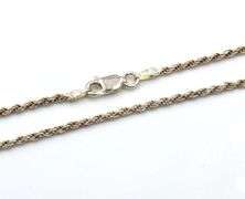 Lot of 3 Italian 925 sterling silver rope chains