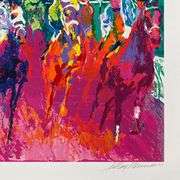 "125th Preakness Stakes" by LeRoy Neiman (1921-2012)